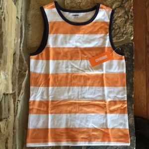 Boys GYMBOREE L (10-12) striped tank top